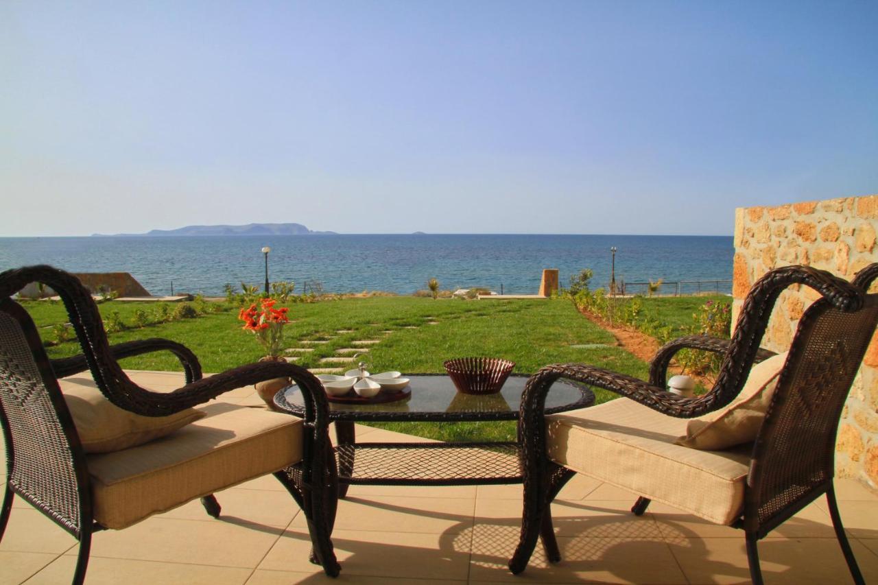 Sea View Beachfront Villa Maria Γούβες Εξωτερικό φωτογραφία