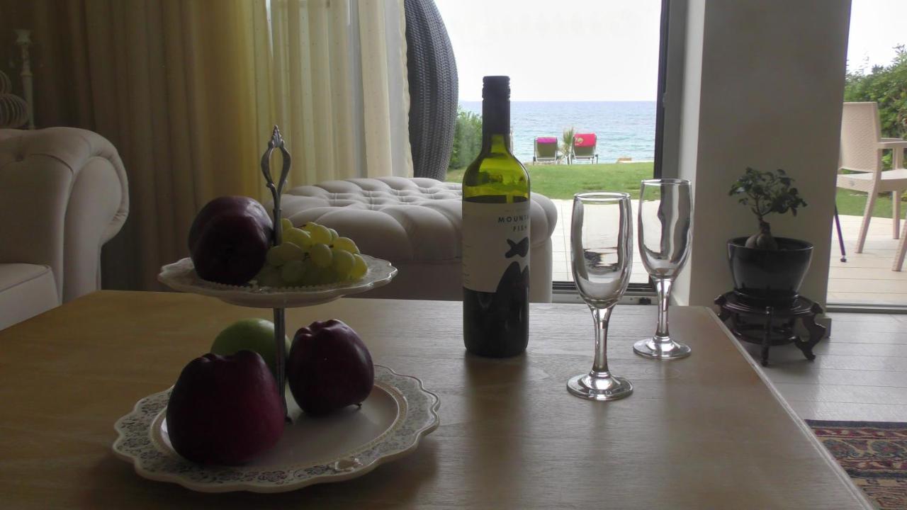 Sea View Beachfront Villa Maria Γούβες Εξωτερικό φωτογραφία